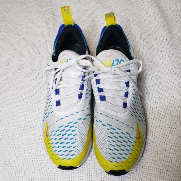Copy Nike Air Max 270  Womens or Youth Girls 5US Athletic Running Shoes Sneakers - Picture 4 of 9